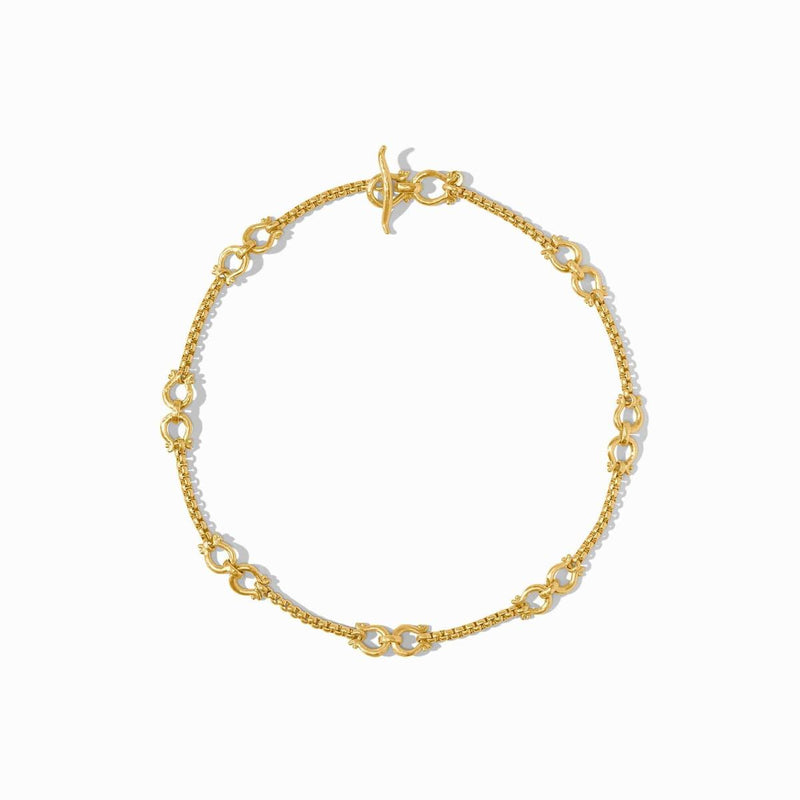 Saratoga Demi Link Necklace - N540G00-Julie Vos-Renee Taylor Gallery