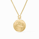 Saratoga Horse Gold Necklace - N563G00-Julie Vos-Renee Taylor Gallery
