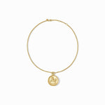 Saratoga Horse Gold Necklace - N563G00-Julie Vos-Renee Taylor Gallery