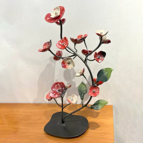 "Scarlet Garden"-Jutta Golas-Renee Taylor Gallery