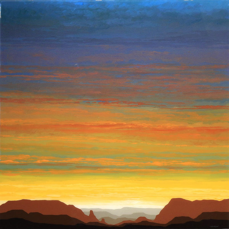 "Sedona Sunrise"-Robert Charon-Renee Taylor Gallery