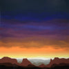 "Sedona Sunrise" 30x30-Robert Charon-Renee Taylor Gallery