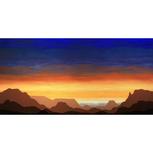 "Sedona Sunrise" 30x60-Robert Charon-Renee Taylor Gallery