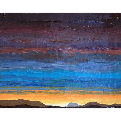 "Sedona Sunset" Matte Finish-Robert Charon-Renee Taylor Gallery