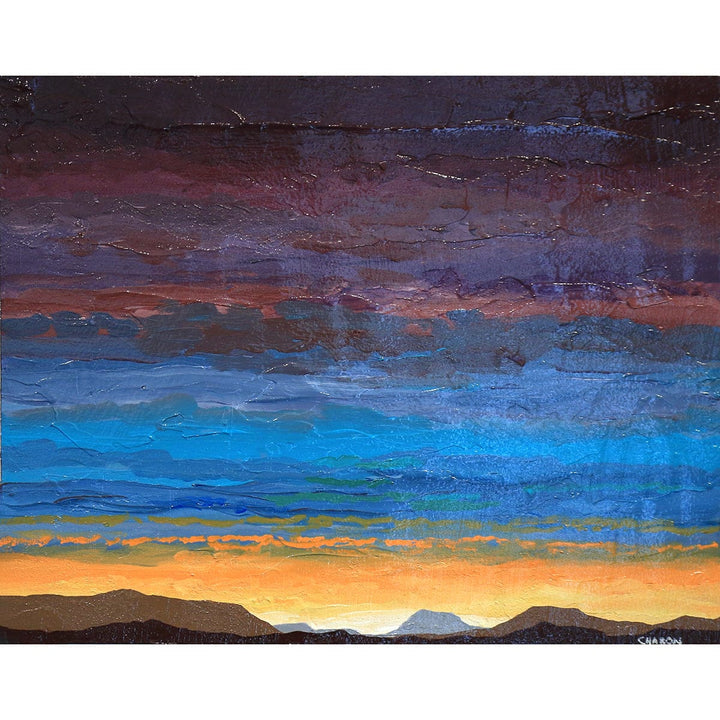"Sedona Sunset" Matte Finish-Robert Charon-Renee Taylor Gallery
