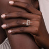 14K White Gold and Diamond Snake Ring - LR52621W45JJ-Gabriel & Co.-Renee Taylor Gallery