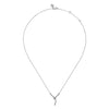 925 Sterling Silver Snake Bujukan Ruby Y Necklace - NK7916SVJRB-Gabriel & Co.-Renee Taylor Gallery