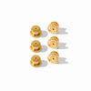 Signature Small Earrings Back Set-Gold - A038G00-Julie Vos-Renee Taylor Gallery