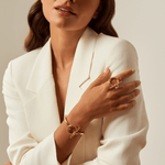 Omega Mini Bracelet - Gold Plated - B0135 ORO03-CXC-Renee Taylor Gallery