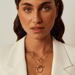 Omega Necklace - Gold Plated - N0066 ORO00-CXC-Renee Taylor Gallery