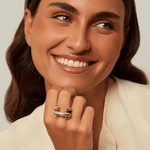 Hippodrome Ring - Silver Plated - R0052 MET-CXC-Renee Taylor Gallery