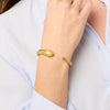 Cubic Zirconia Snake Cuff Bracelet - C133GCZ-Julie Vos-Renee Taylor Gallery
