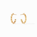 SoHo Hoop Earrings-Gold - HP134G-Julie Vos-Renee Taylor Gallery