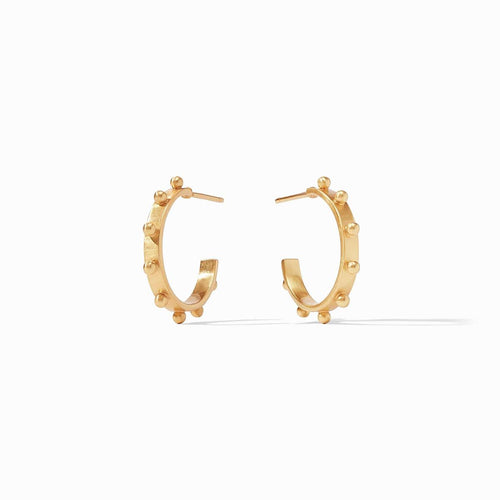SoHo Hoop Earrings-Gold - HP134G-Julie Vos-Renee Taylor Gallery