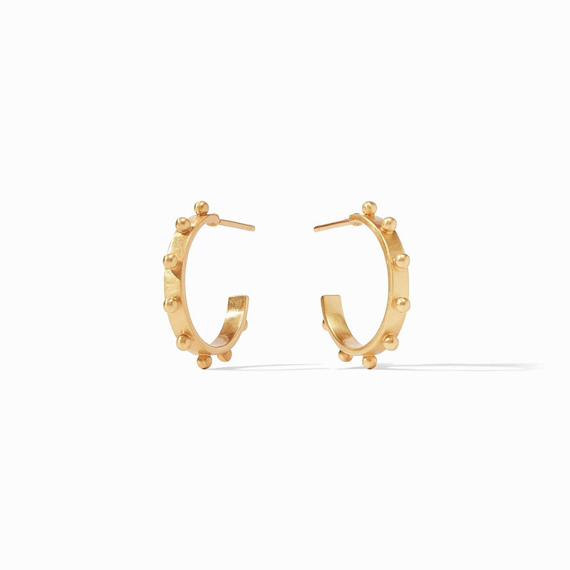 SoHo Gold Hoop Earrings - ER305G-Julie Vos-Renee Taylor Gallery