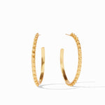 SoHo Gold Hoop Earrings - ER305G-Julie Vos-Renee Taylor Gallery