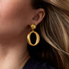 Solara Orbit Statement Earrings-Gold - ER1024G00-Julie Vos-Renee Taylor Gallery