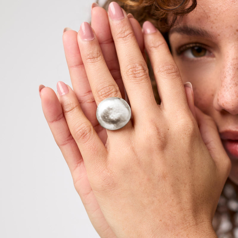 Solara Silver Ring - R246S-Julie Vos-Renee Taylor Gallery