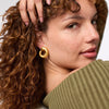 Solara Spiral Earring-Gold - ER1025G-Julie Vos-Renee Taylor Gallery