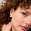 Solara Stone Stud Earrings-Iridescent Clear Crystal - ER1028GIRC00-Julie Vos-Renee Taylor Gallery