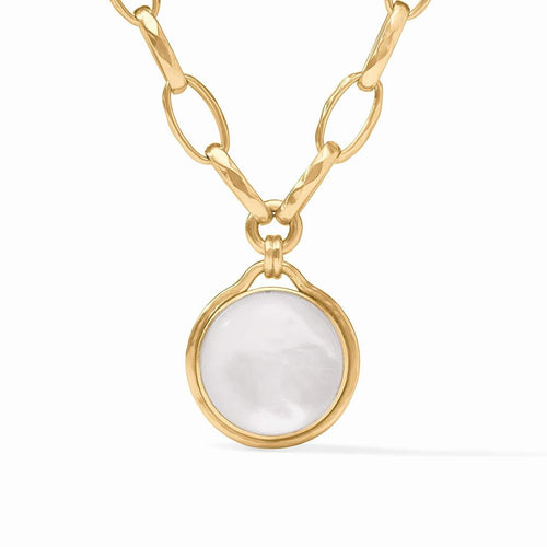 Solara Statement Necklace-Iridescent Clear Crystal - N586GIRC00-Julie Vos-Renee Taylor Gallery