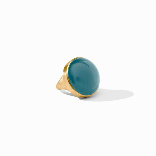 Solara Statement Ring-Iridescent Montana Blue - R247GIPE-Julie Vos-Renee Taylor Gallery