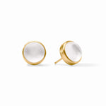 Solara Stone Stud Earrings-Iridescent Clear Crystal - ER1028GIRC00-Julie Vos-Renee Taylor Gallery