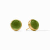 Solara Stone Stud Earrings-Iridescent Palmetto Green - ER1028GIJG00-Julie Vos-Renee Taylor Gallery