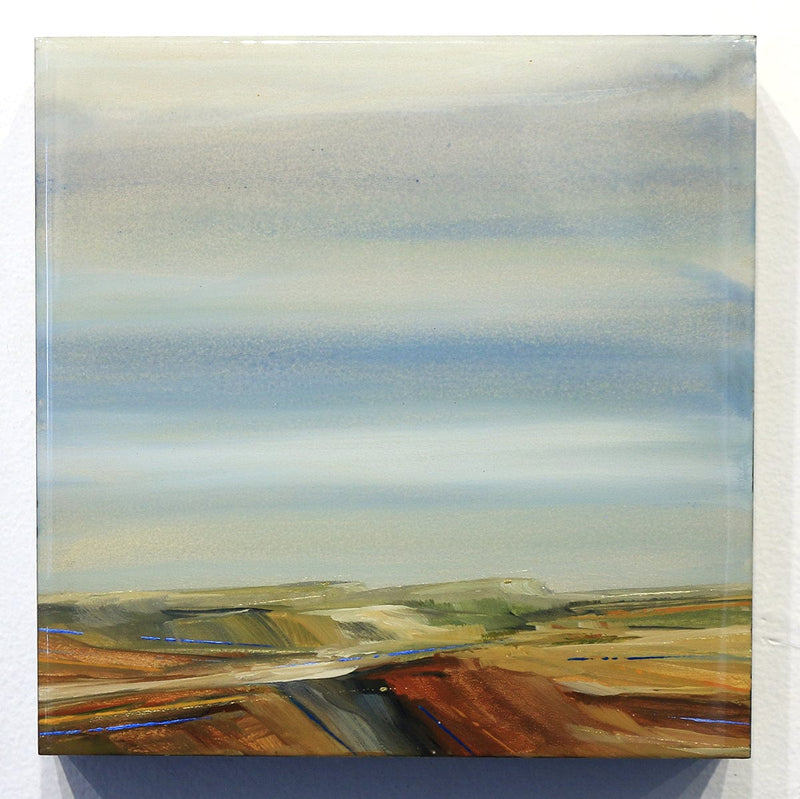 "Southwest Landscape" 8x8-Cheryl Martin-Renee Taylor Gallery