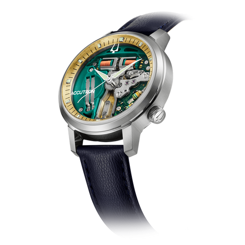 Space View 314 Blue - 26A213-Accutron-Renee Taylor Gallery