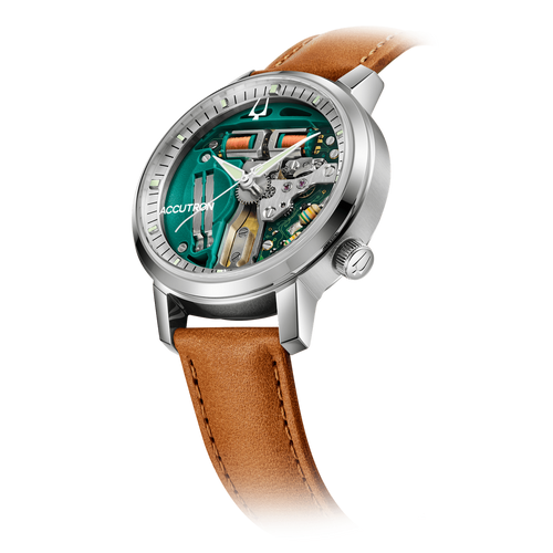 Space View 314 Brown - 26A212-Accutron-Renee Taylor Gallery