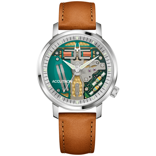 Space View 314 Brown - 26A212-Accutron-Renee Taylor Gallery