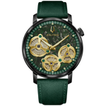 Spaceview Evolution Green Suede - 28A210-Accutron-Renee Taylor Gallery