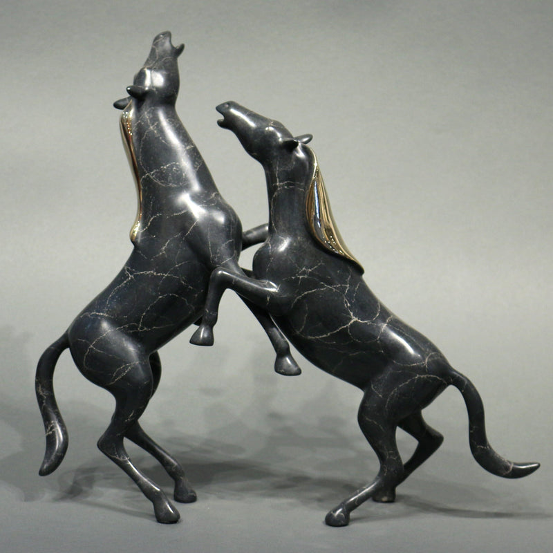 "Fighting Stallions"-Loet Vanderveen-Renee Taylor Gallery