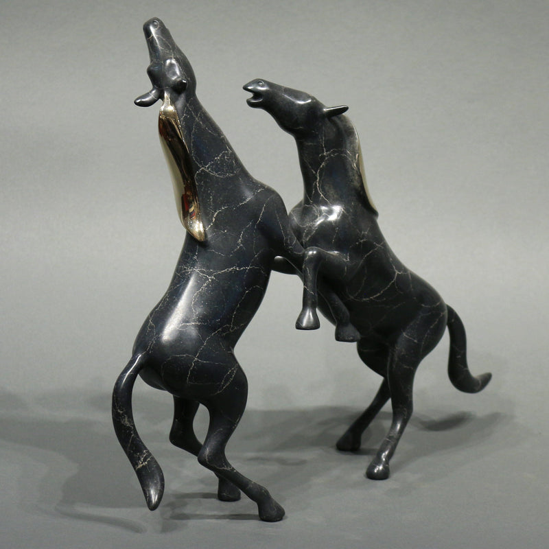 "Fighting Stallions"-Loet Vanderveen-Renee Taylor Gallery