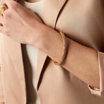 Stardust Hinge Bangle Multi-Stone - BG360GML00