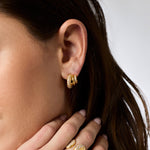 Stardust Triple Hoop Cubic Zirconia - HP155GCZ00