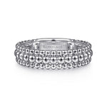925 Sterling Silver Bujukan Band - LR51977SVJJJ-Gabriel & Co.-Renee Taylor Gallery