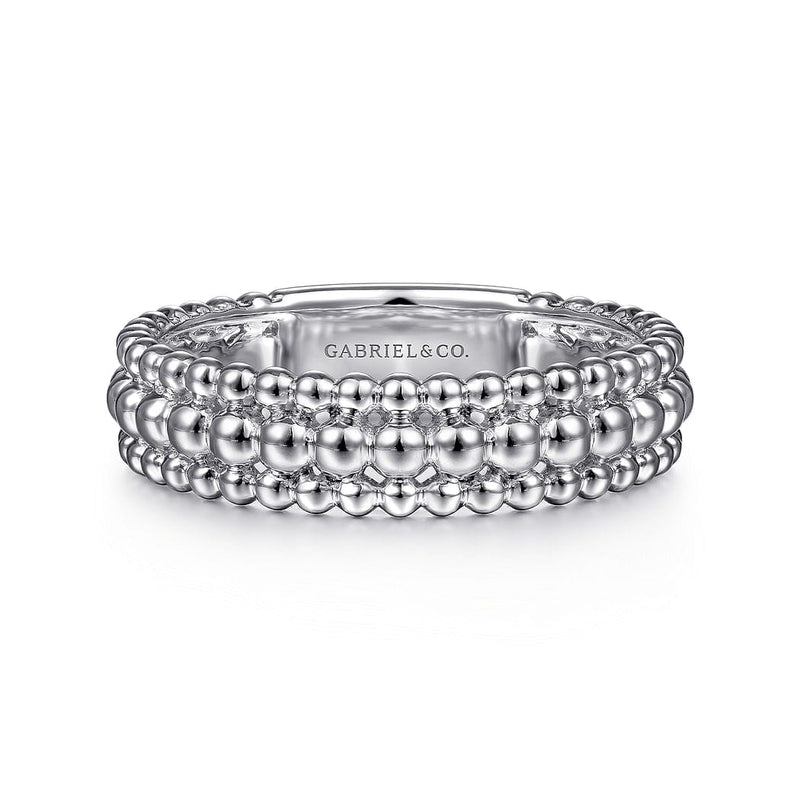 925 Sterling Silver Bujukan Band - LR51977SVJJJ-Gabriel & Co.-Renee Taylor Gallery