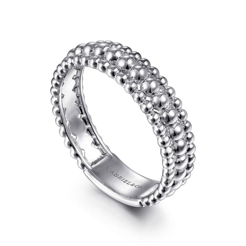 925 Sterling Silver Bujukan Band - LR51977SVJJJ-Gabriel & Co.-Renee Taylor Gallery