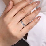 925 Sterling Silver Bujukan Band - LR51977SVJJJ-Gabriel & Co.-Renee Taylor Gallery