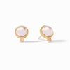 The Pink Stud Earrings-Pink Pearl - ER1086GPPL00-Julie Vos-Renee Taylor Gallery