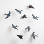 "Swallows in Flight: Crash"-Sandy Graves-Renee Taylor Gallery