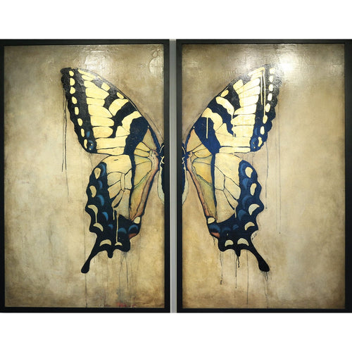 "Swallowtails I & II" Diptych-Beverley Wolter-Renee Taylor Gallery