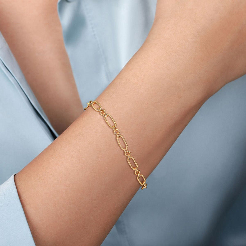 14K Yellow Gold Bracelet - TB4663Y4JJJ-Gabriel & Co.-Renee Taylor Gallery