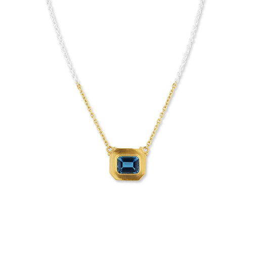 Thames Necklace with Topaz by Lika Behar