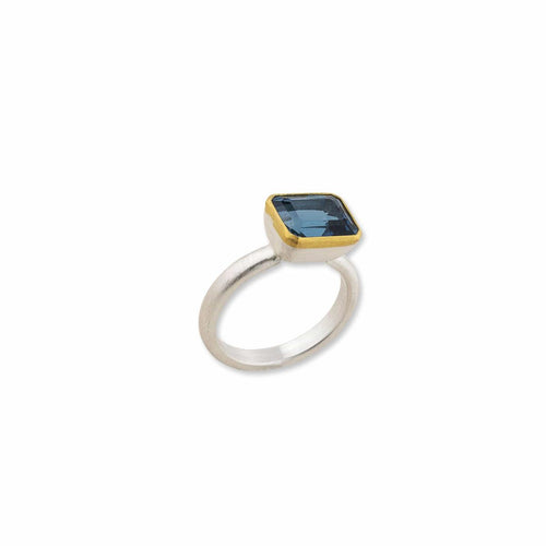 Thames London Blue Topaz Ring by Lika Behar