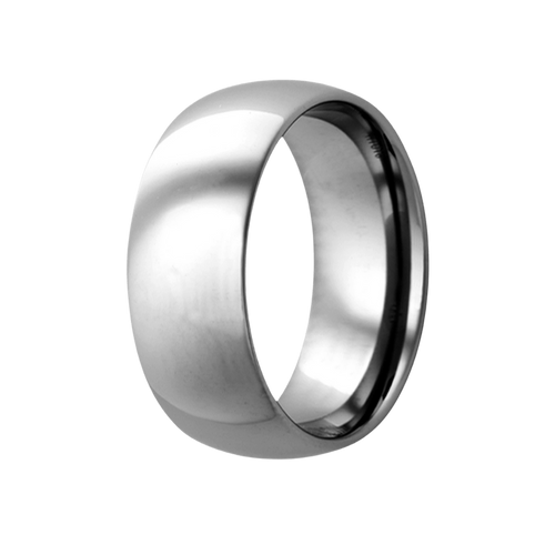 (6mm) Tungsten Dome High Polish Finish - 6TU111-Heavy Stone-Renee Taylor Gallery