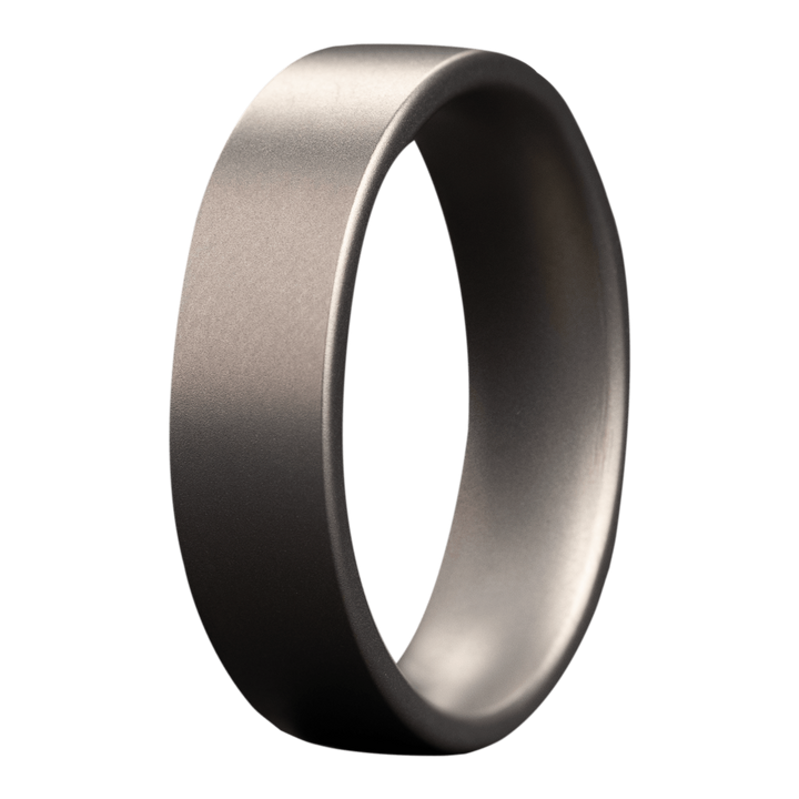 (6mm) Tungsten Flat Matte Finish - 6TU601-Heavy Stone-Renee Taylor Gallery