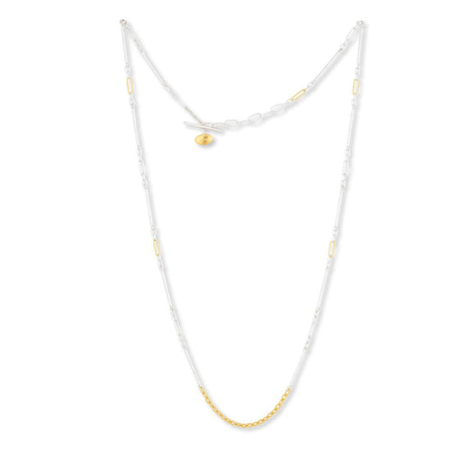 Twiga Handmade 22K&SILVER 26" Chain by Lika Behar